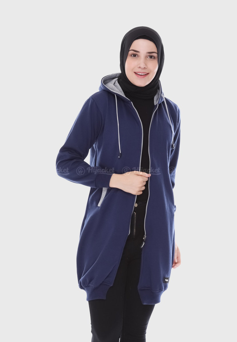 Hijacket Basic Navy X Grey - HJ1