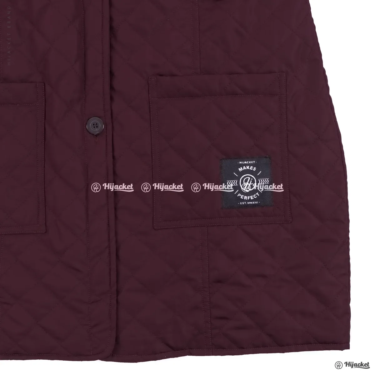 hijacket Belva Red Burgundy