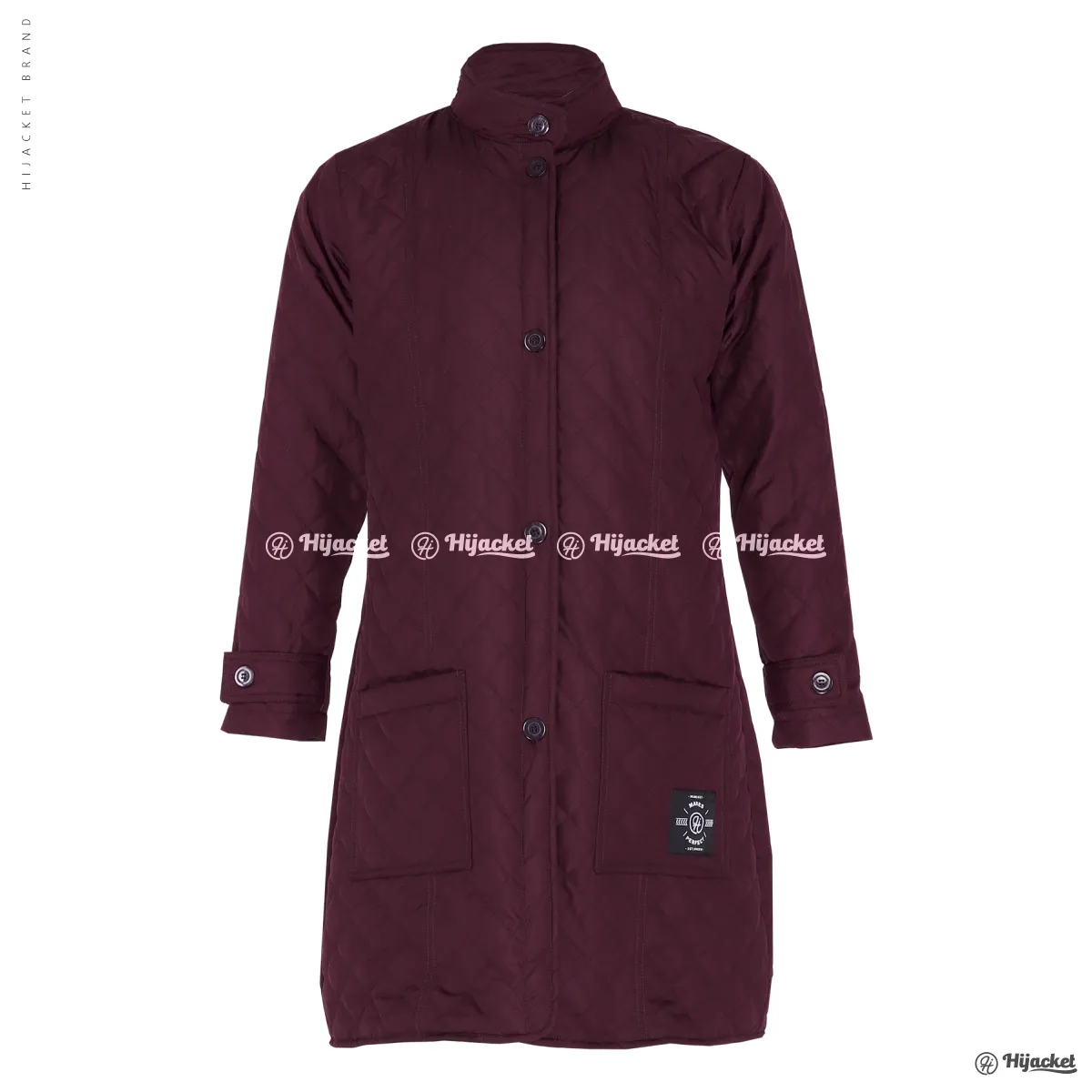 hijacket Belva Red Burgundy