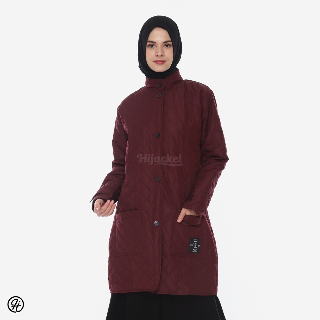 Hijacket Belva Red Burgundy