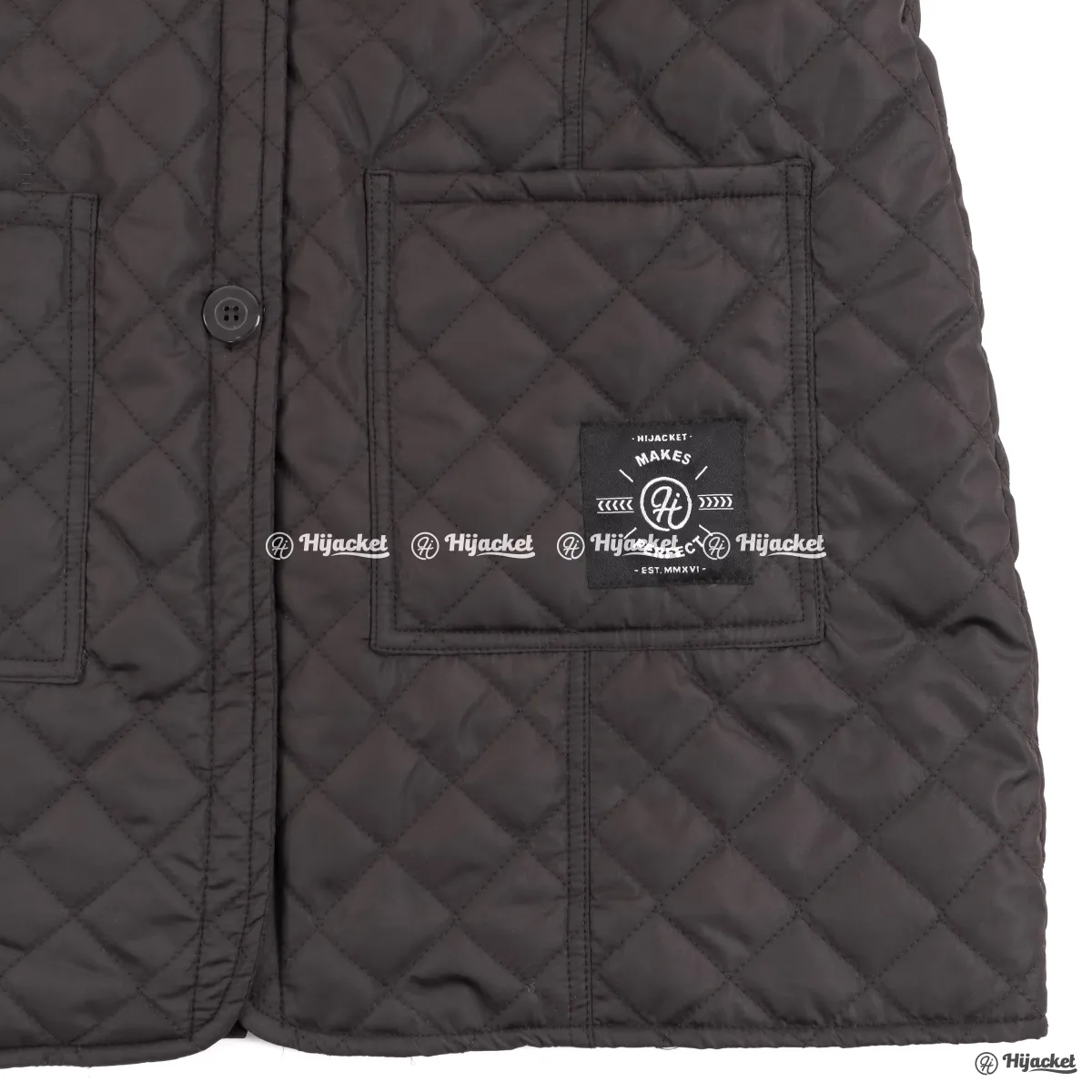 hijacket Belva Scarlett Brown