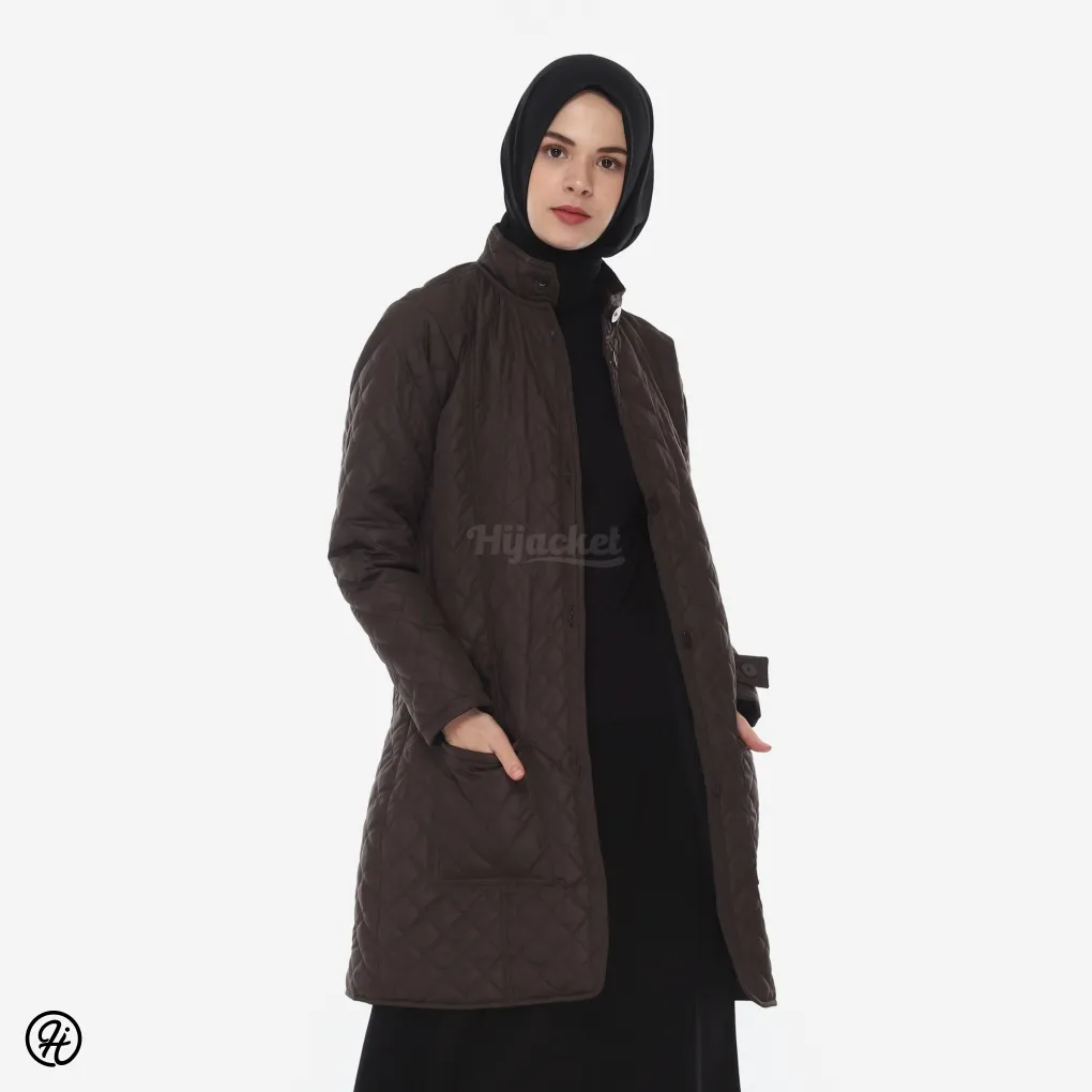 hijacket Belva Scarlett Brown