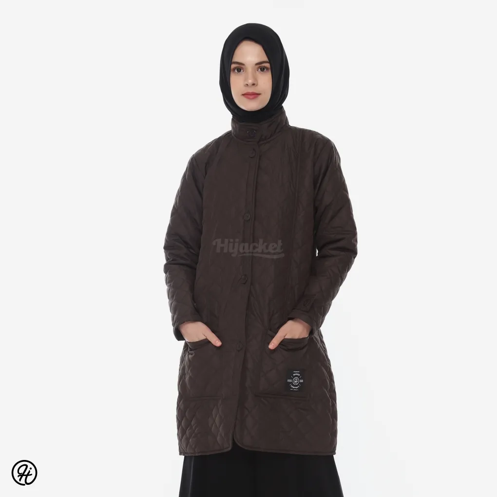 hijacket Belva Scarlett Brown