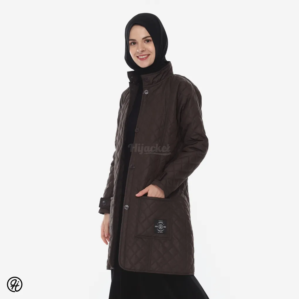hijacket Belva Scarlett Brown