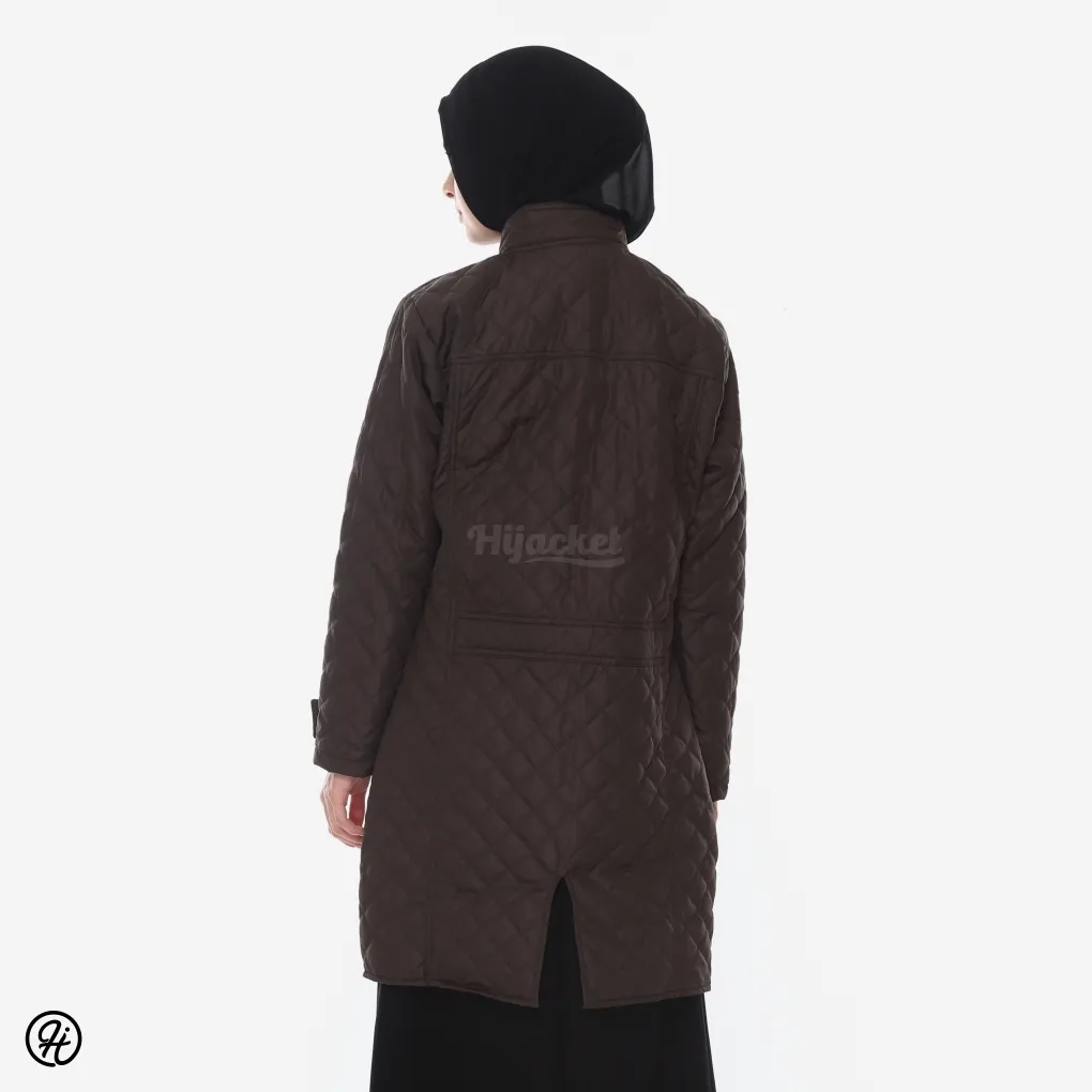 hijacket Belva Scarlett Brown