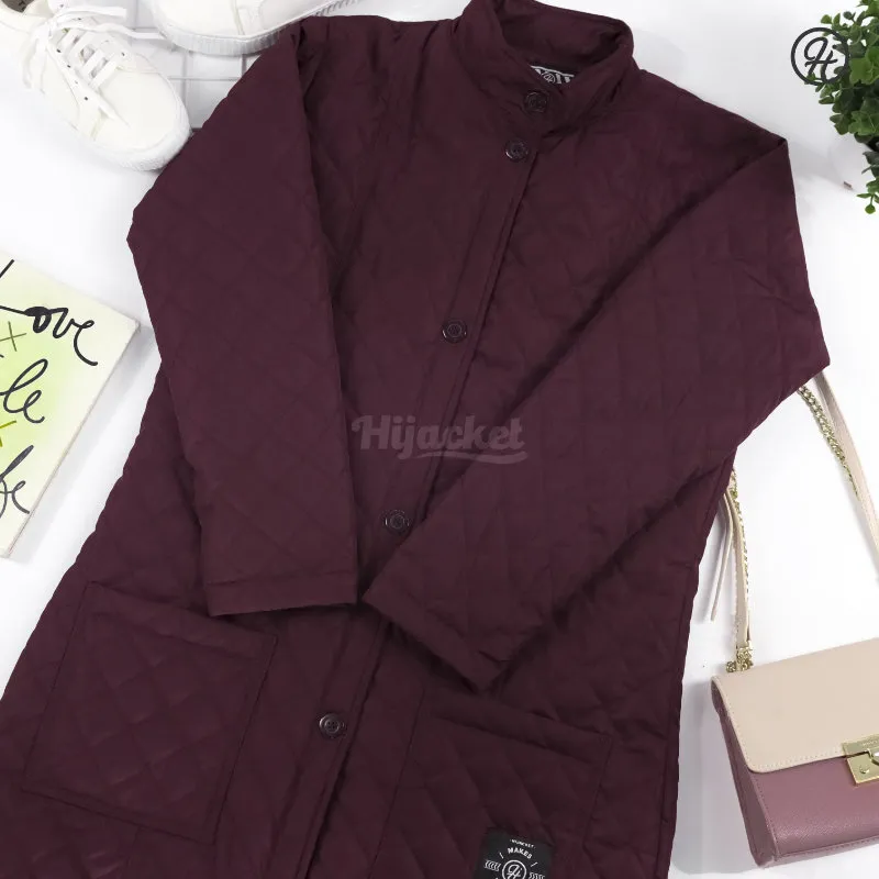hijacket Belva Red Burgundy