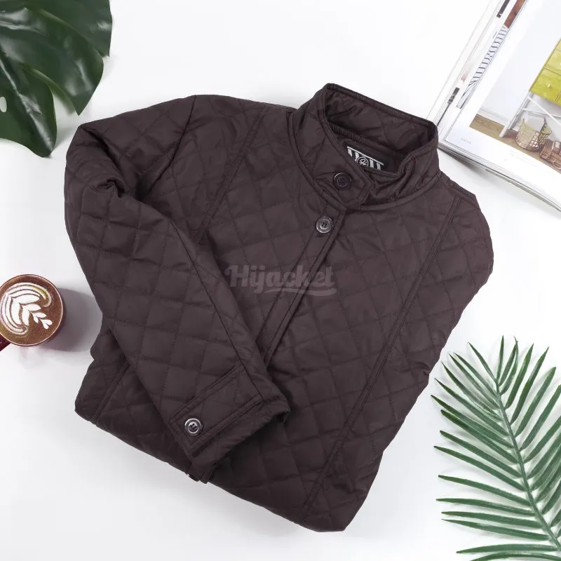 hijacket Belva Scarlett Brown