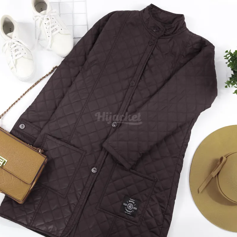 hijacket Belva Scarlett Brown