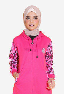 Hijacket Camouflashion Rosepink