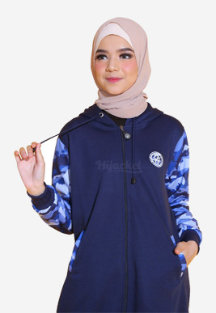 Hijacket Camouflashion Royal Blue