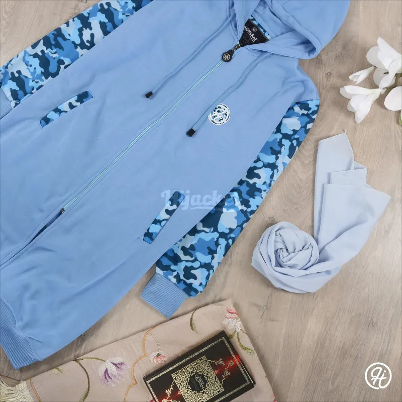 hijacket Camouflashion Sky Blue