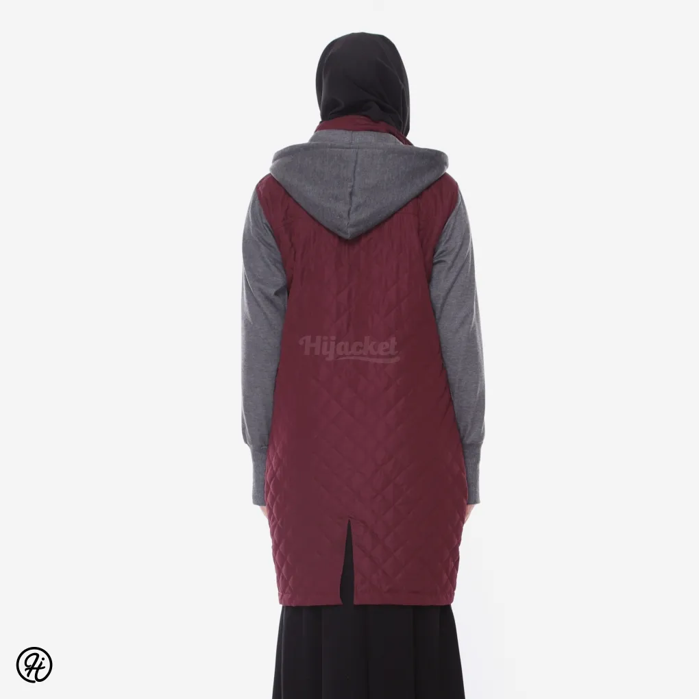 hijacket graciella maroon