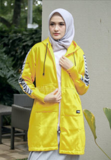 Hijacket Naura yellow