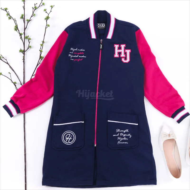 hijacket qadira royal pink