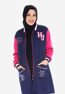 Hijacket Qadira Royal Pink