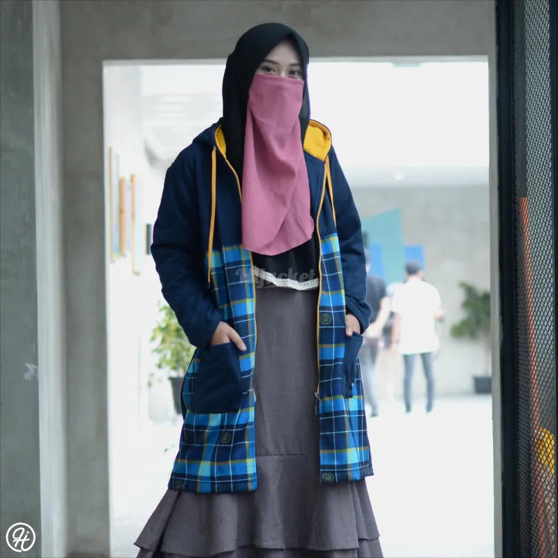 hijacket shaqila navy