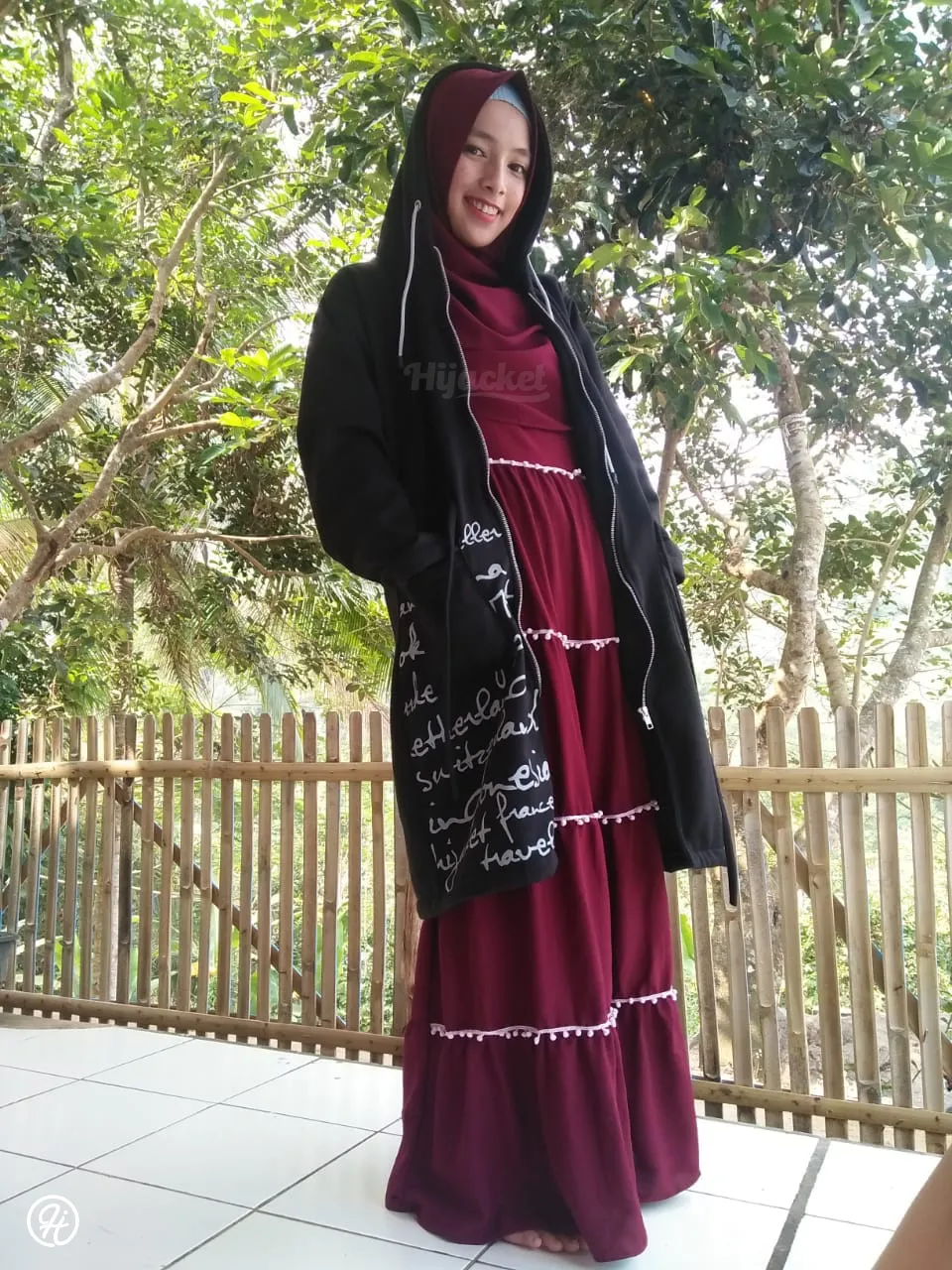 hijacket urbanashion raven-black