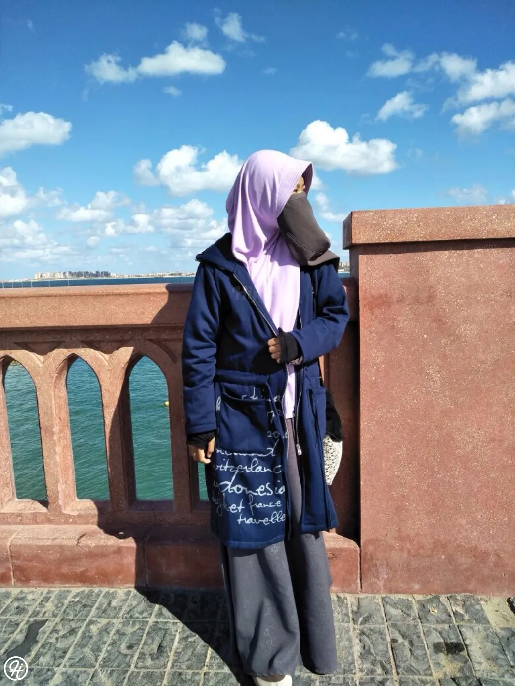 hijacket urbanashion royal-blue