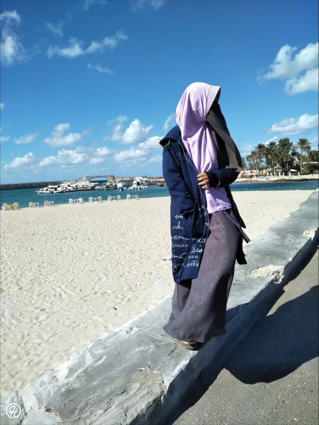 hijacket urbanashion royal-blue