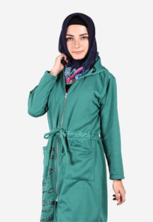 Hijacket Urbanashion Turquoise