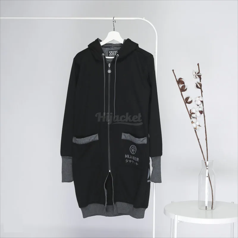 hijacket yukata black