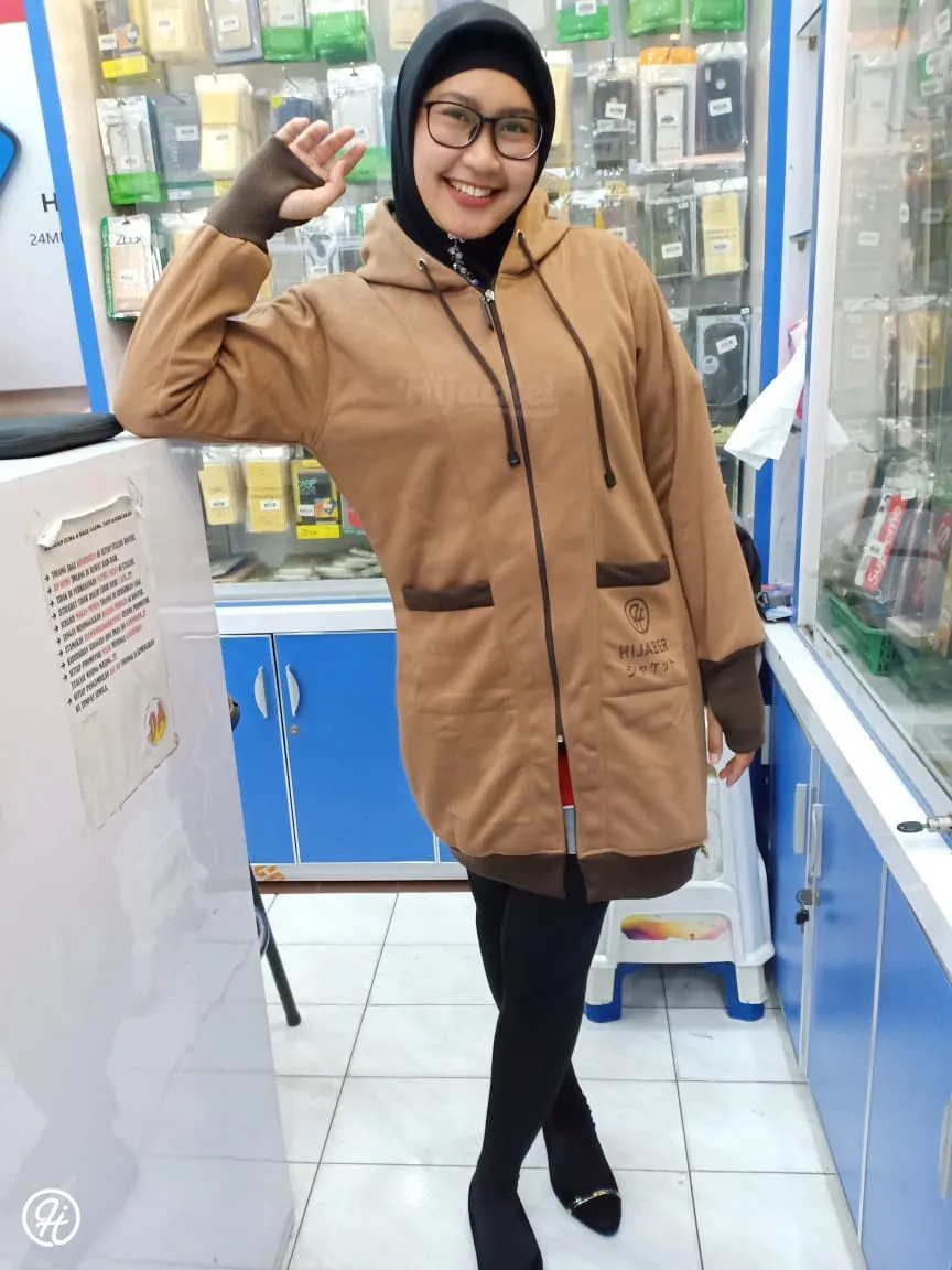 hijacket yukata brown