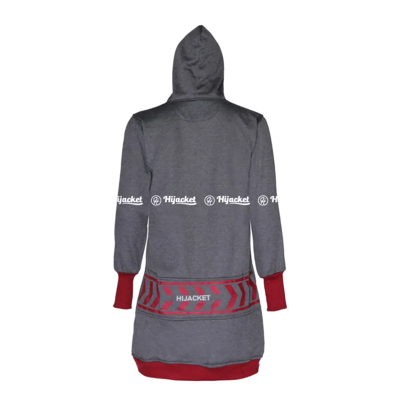 hijacket yukata dark grey