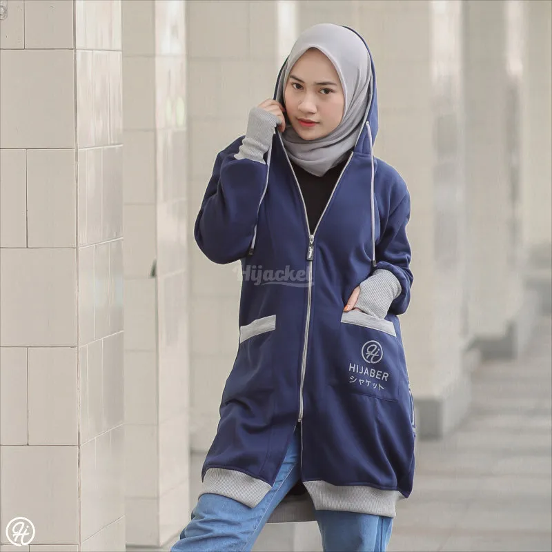 hijacket yukata royal blue