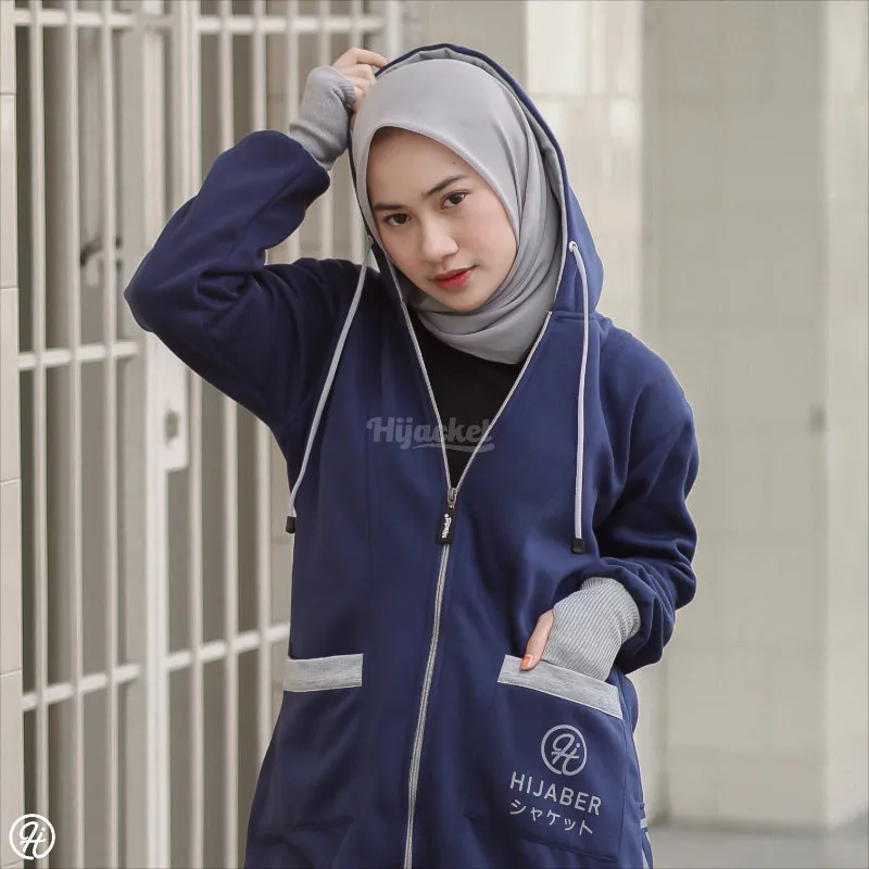 hijacket yukata royal blue