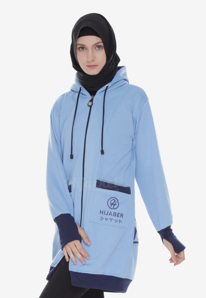 Hijacket Yukata Sky Blue
